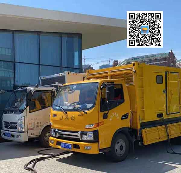 钟楼出租发电车